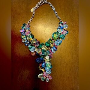 RK Graziano Multicolor Gemstone Necklace